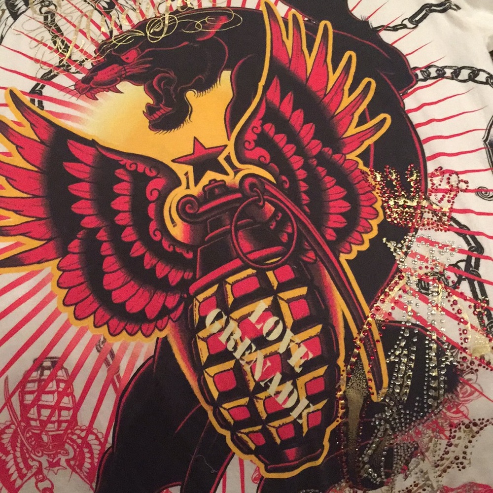 New Christian Audigier Ed Hardy shirt - Picture 5 of 5